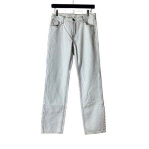 J. GALT / Brandy Melville White Jeans Wide Leg Size Medium